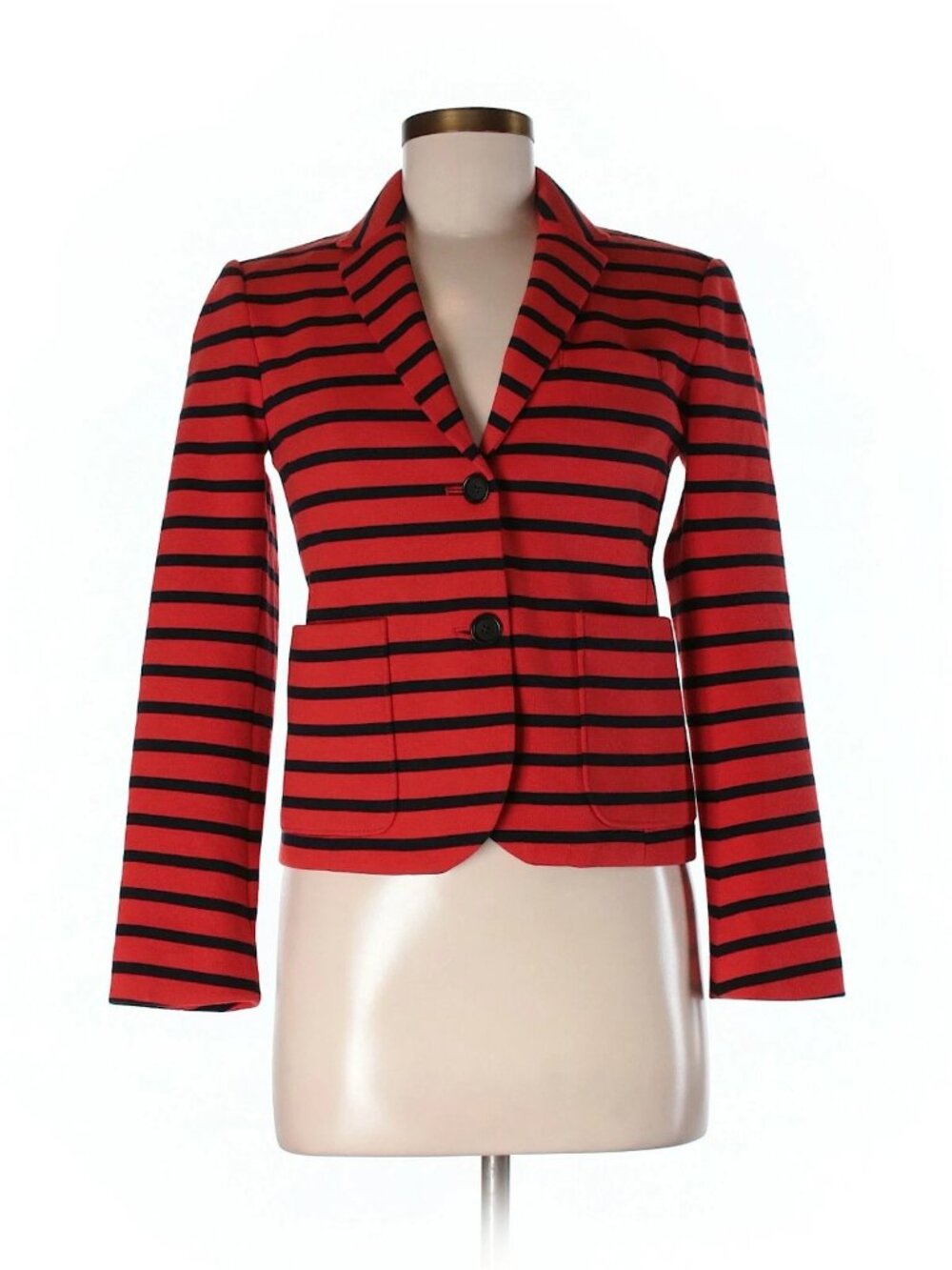 Gap Womens Red Stripe Blazer Jacket, size 0